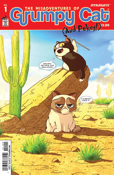 Grumpy cat comic