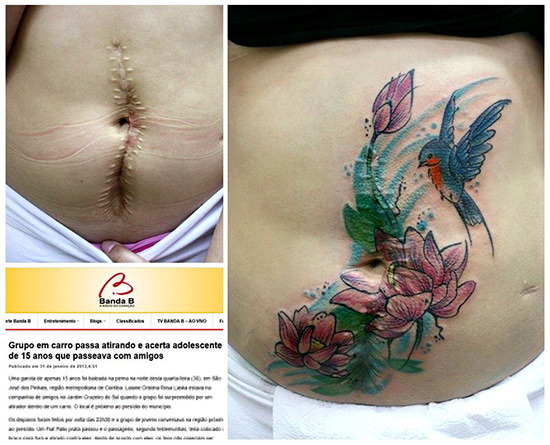 Flavia Carvalho tatuajes