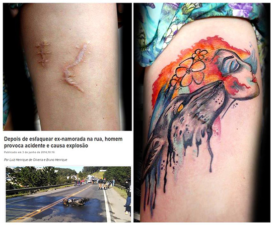 Flavia Carvalho tatuajes