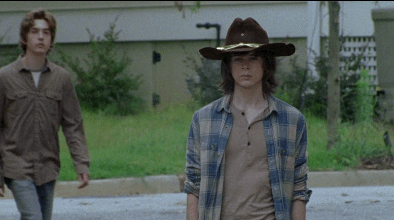 Carl Ron The Walking Dead