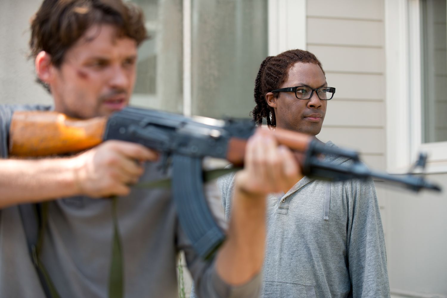 Spencer Heath Aaron The Walking Dead