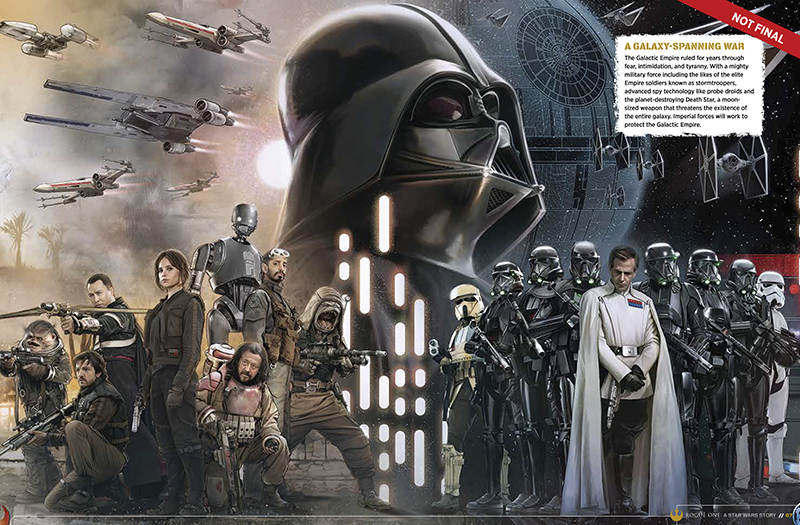 Star Wars Rogue One personajes