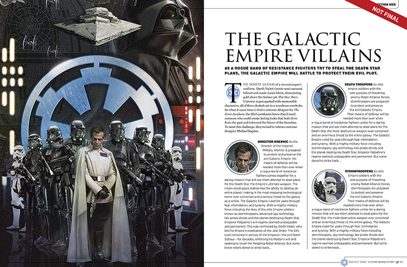 Star Wars Rogue One personajes