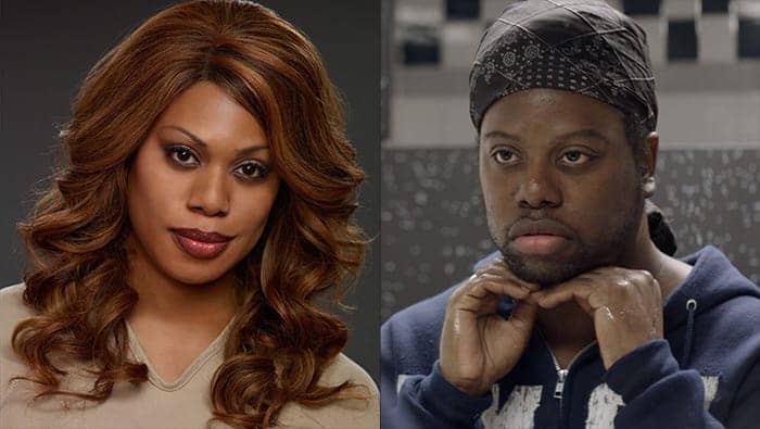 Laverne Cox y M Lamar