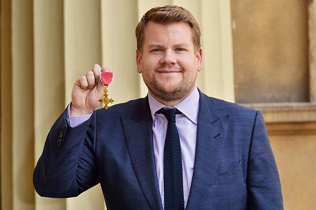 James Corden Orden Imperio Britanico