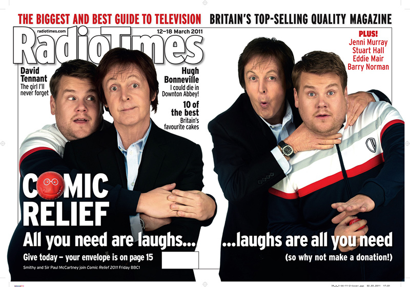 James Corden Paul McCartney
